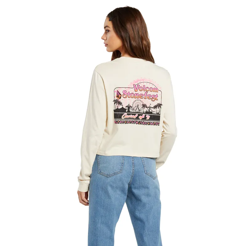 Volcom The Volcom Stones Long Sleeve T-Shirt Sand-1